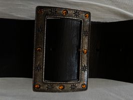 🥋. handgefertigter Taillen-Ledergürtel
