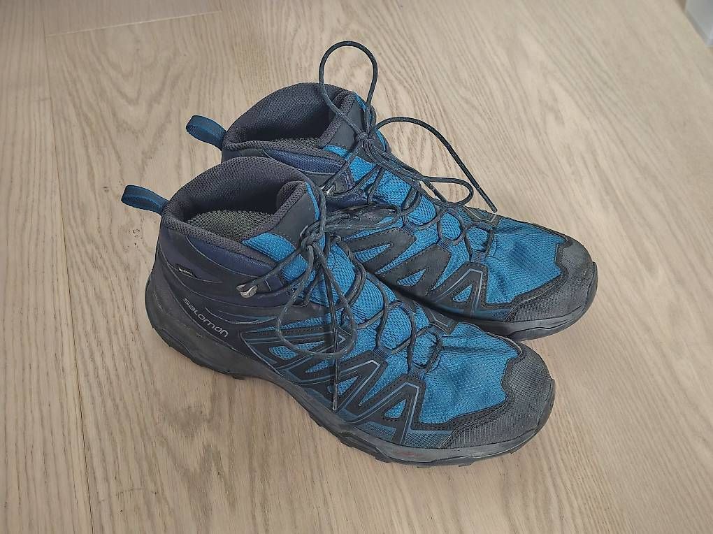 Salomon Herrenschuhe: Salomon Robson Mid GTX Wanderschuhe Gr. 46 – Gebraucht aus Zürich von Unterstop
