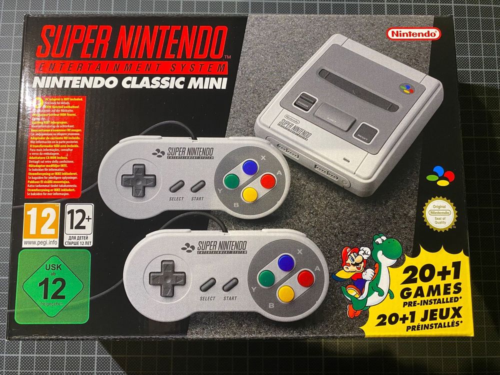 Super Nintendo CLASSIC Mini - Neu / ungeöffnet | Kaufen auf Ricardo