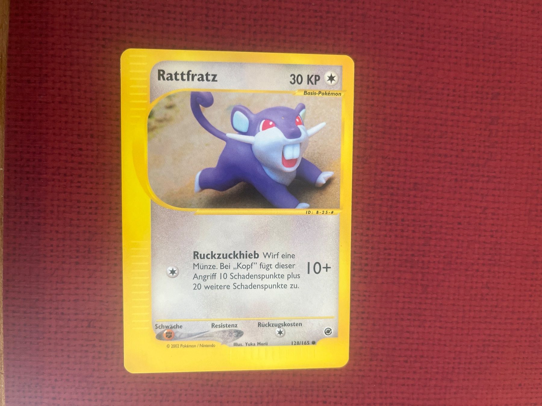 Pokémon Carte collezionabili: Pokemon Rattfratz Expedition Deutsch – Usato da Wabern venduto da Collectfun