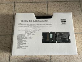 204 tlg. Bit- & Bohrkofer