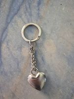 Porte clé Moschino en argent 