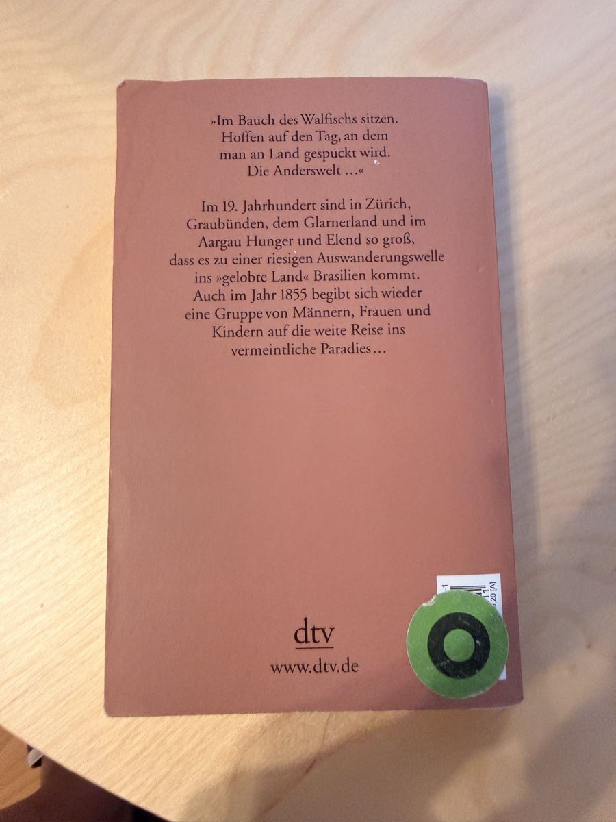 Livres: Eveline Hasler Ibicaba Das Paradies Roman – D'occasion à Dornach par val_y2ws 2