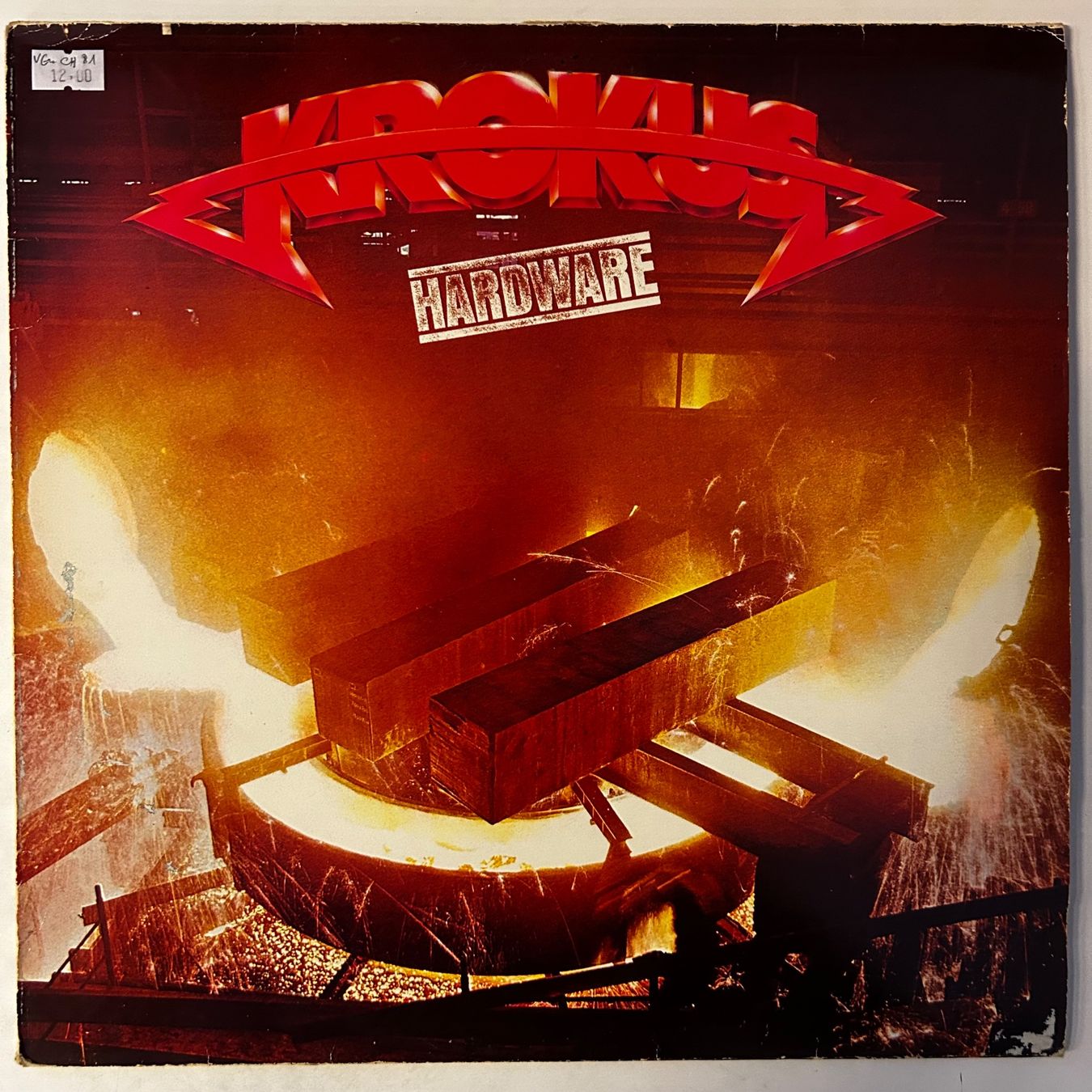 Vinyles: Krokus - Hardware, Vinyl LP CH 1981 – D'occasion à Aesch BL par BernisFlomi