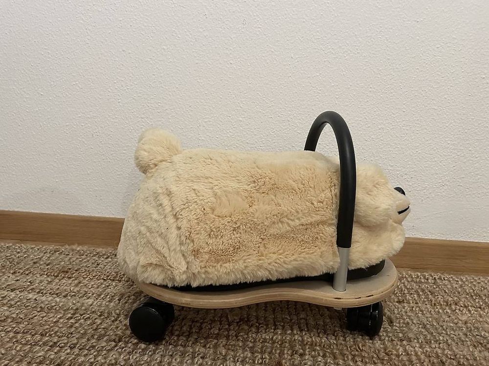 Jouet ancien chien à roulettes - Jeux & Jouets