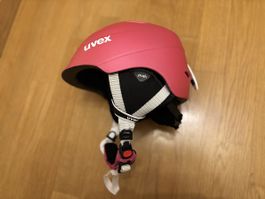 Uvex Kinder Skihelm, Grösse 48-52 S Mangenta wie Neu!