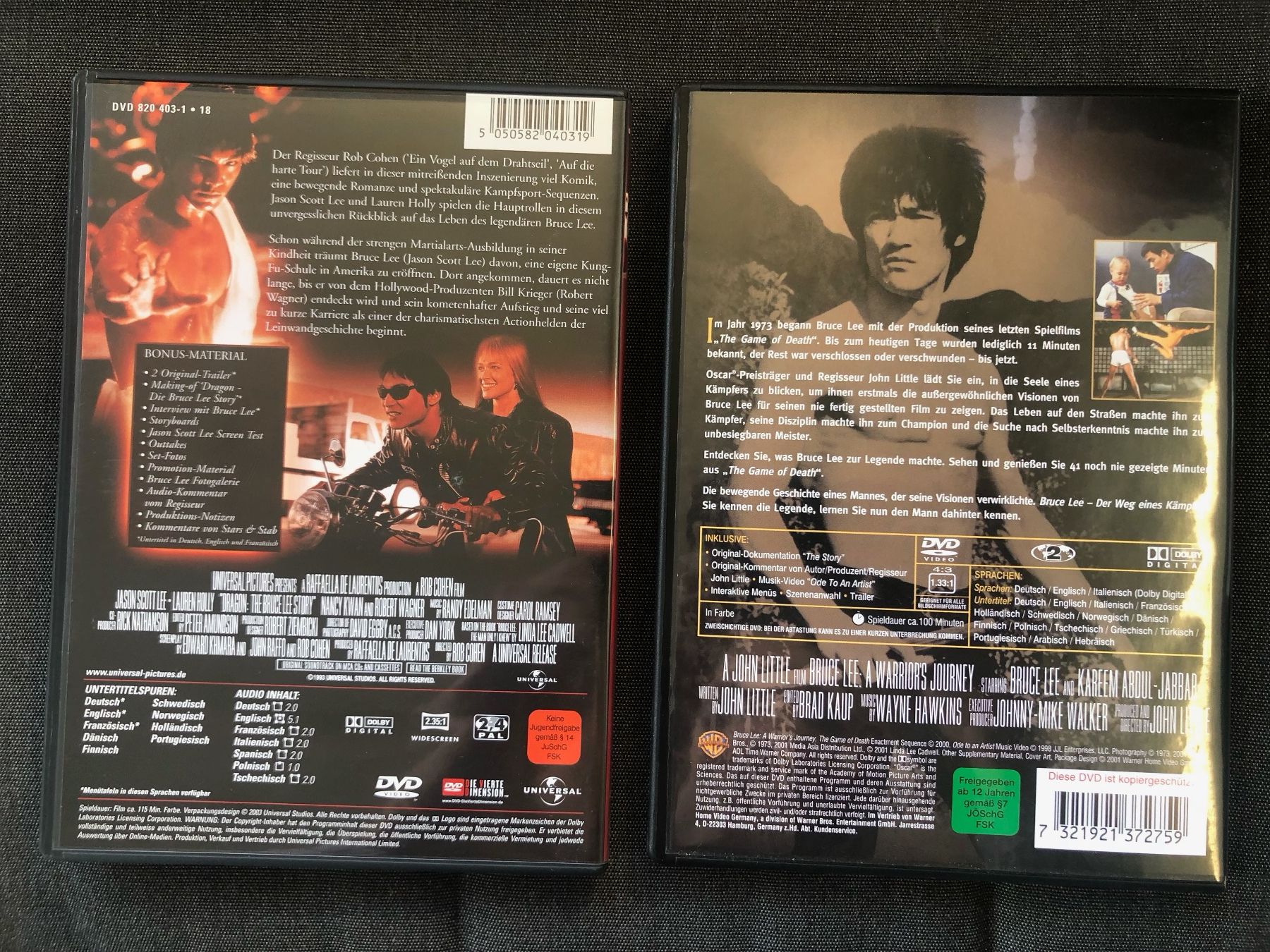 Tutti i DVDs: Angebot 2 DVDs - Bruce Lee – Nuovo (secondo la descrizione) da Zürich venduto da vl_ad 1