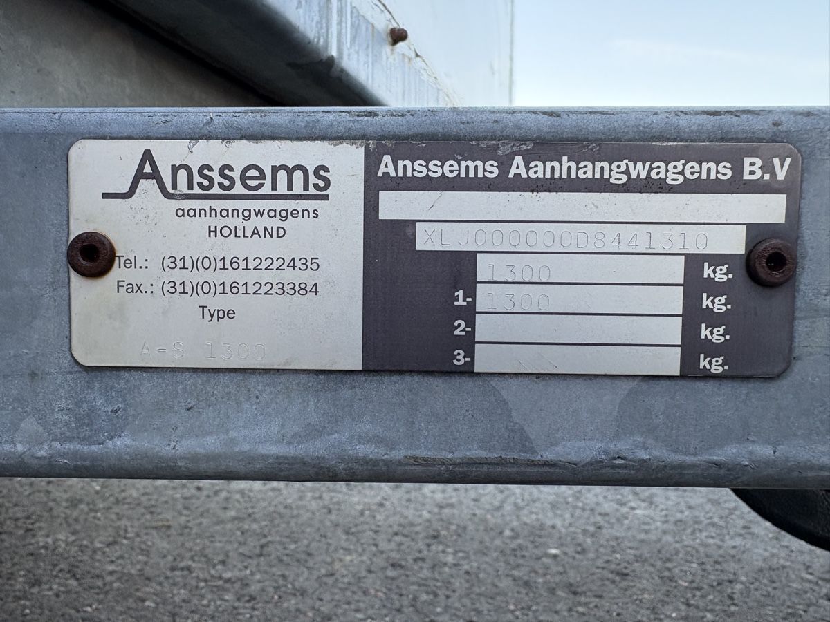 Anssems Remorques: Autoanhänger – D'occasion à Sax par tim_lqp6 5