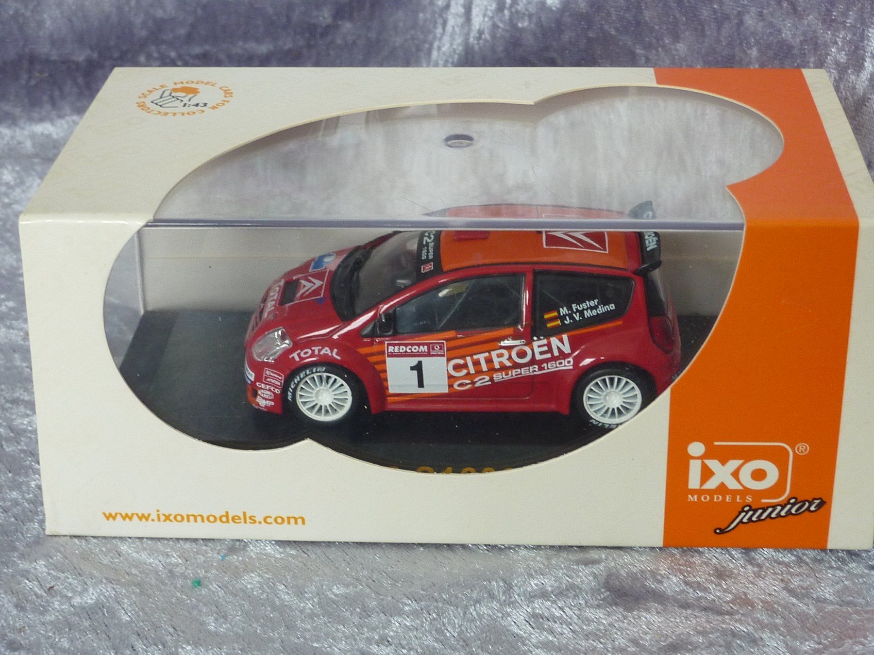 Citroën Modellautos: Citroen C2 S1600 Rally 2004  1.43 – Neu und originalverpackt aus Dürrenäsch von modellautos4you 1