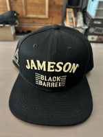 Jameson Black Barrel Snapback Cap – seltene Whiskey Promo-Ca