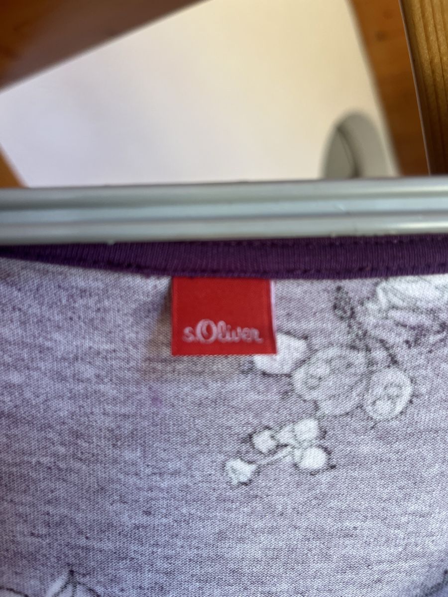 S.Oliver Vestiti: s.Oliver Kleid / Lila / Blumenmuster / Gr. 36 – Usato da Hünibach venduto da s.leptir 6