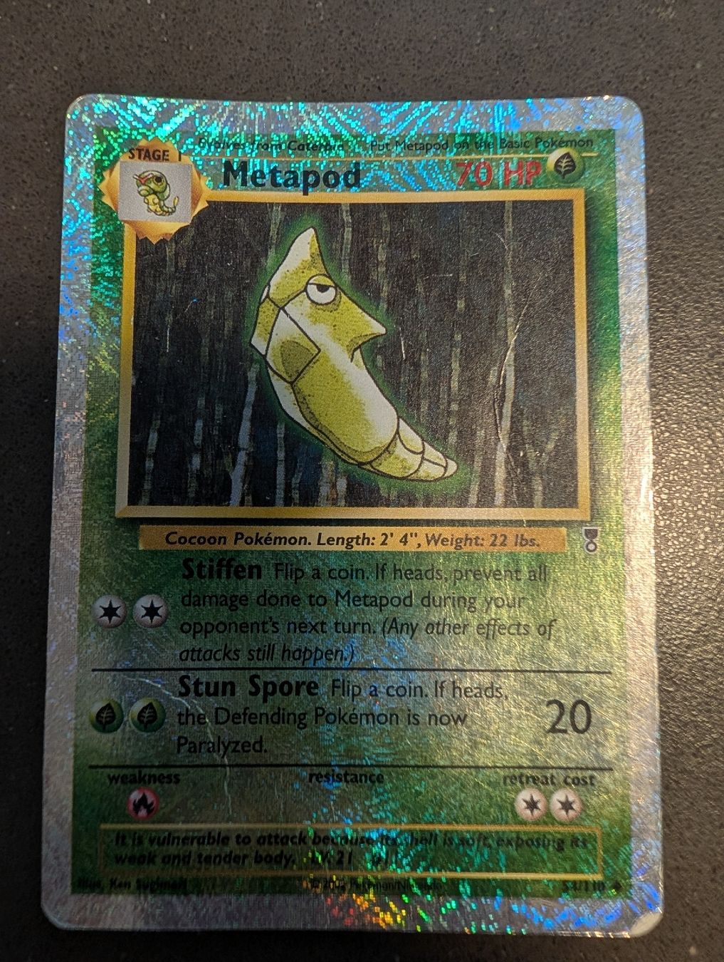 Pokémon Carte collezionabili: Metapod - Legendary Collection - Reverse Holo – Usato da Cadro venduto da kiks27