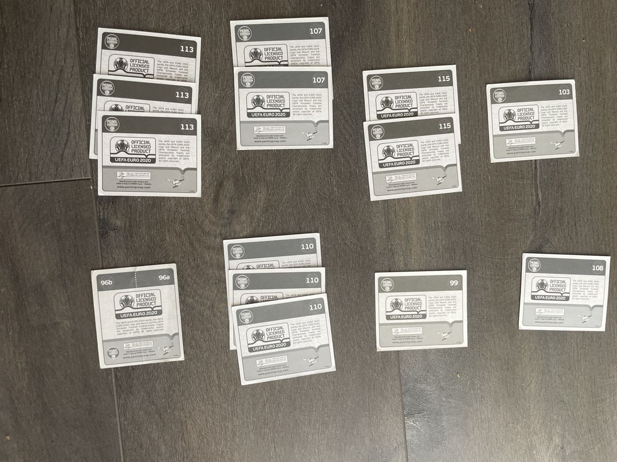 Panini Carte collezionabili: Euro2020 – Usato da Dompierre FR venduto da matmath 1