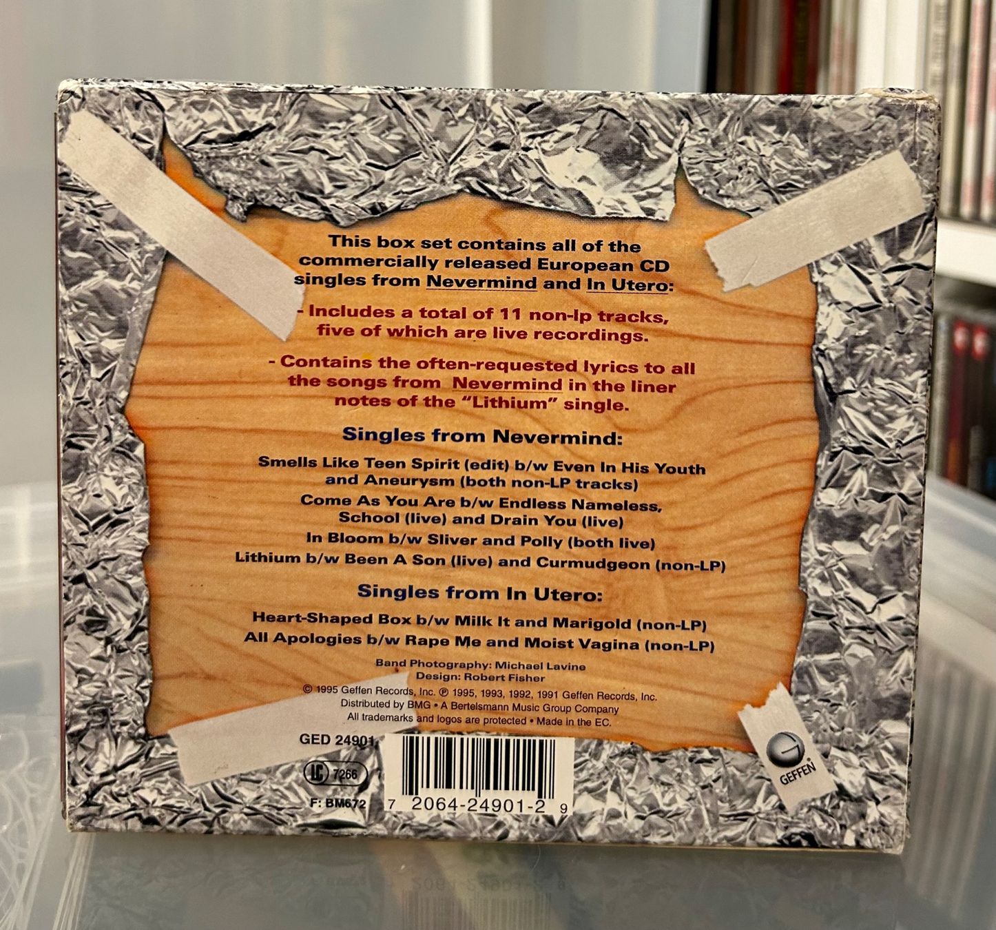 CDs: NIRVANA „SINGLES“ 6 CD-SINGLES BOX RAR UNRELEASED TRACKS – Neuf (Voir description) à Basel par forevermusic 1