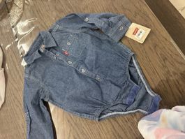 Levi's Body Shirt Denim Blue 24 Months New with Tags