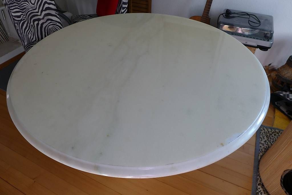 Tavoli: Marmortisch weiss mit Polyester-Schutz – Usato da Bern venduto da urs_x8c8 3