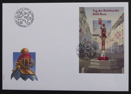 2010 - CH - Znr. 1372 /  Block 46 - FDC - ES - 04.11.2010