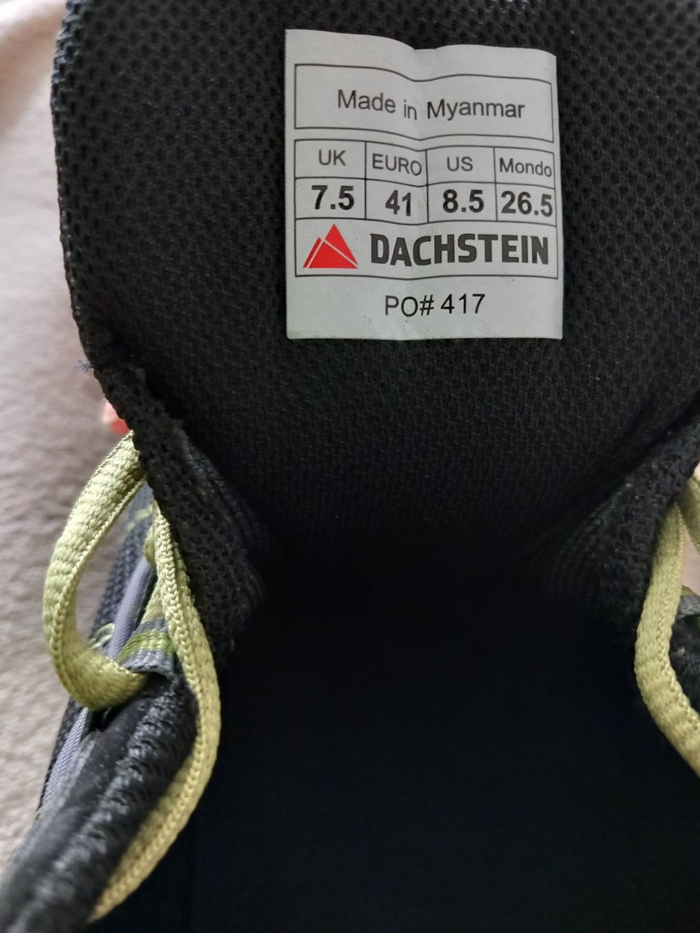 Dachstein Herrenschuhe: Wanderschuhe Dachstein – Neu (gemäss Beschreibung) aus Oberwil b. Zug von roshan01 2