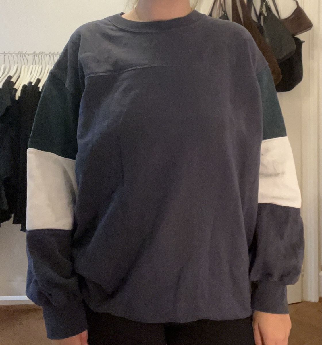 Abercrombie Pulls & Sweat-shirts: Pullover Blau Grün Weiss – D'occasion à Basel par guguu2012 1