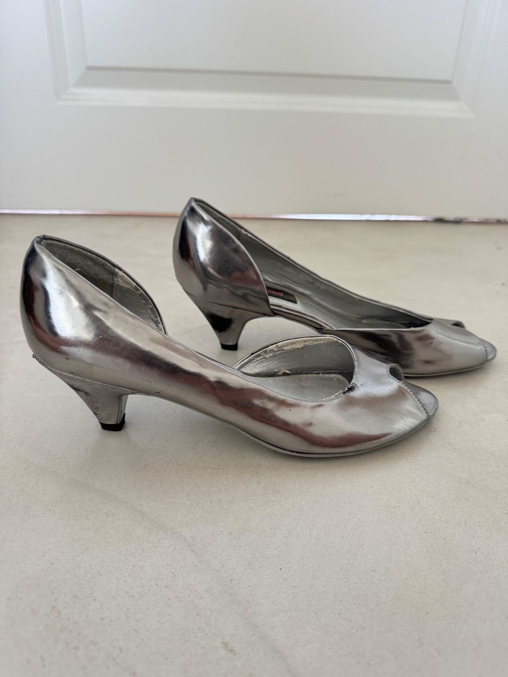 Graceland Scarpe da donna: Escaprins argenté vintage – Usato da giffers venduto da sev_c9x9 1