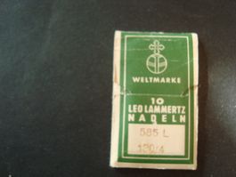 Ledernahemaschinen nadeln 10 stk