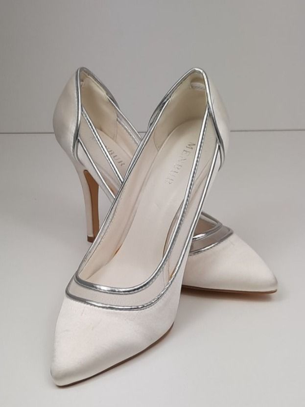 Scarpe da donna: MENBUR Wedding Berenice Pumps Ivory Gr. 36 – Nuovo e nell'imballaggio originale da Seuzach venduto da VT-Collections1