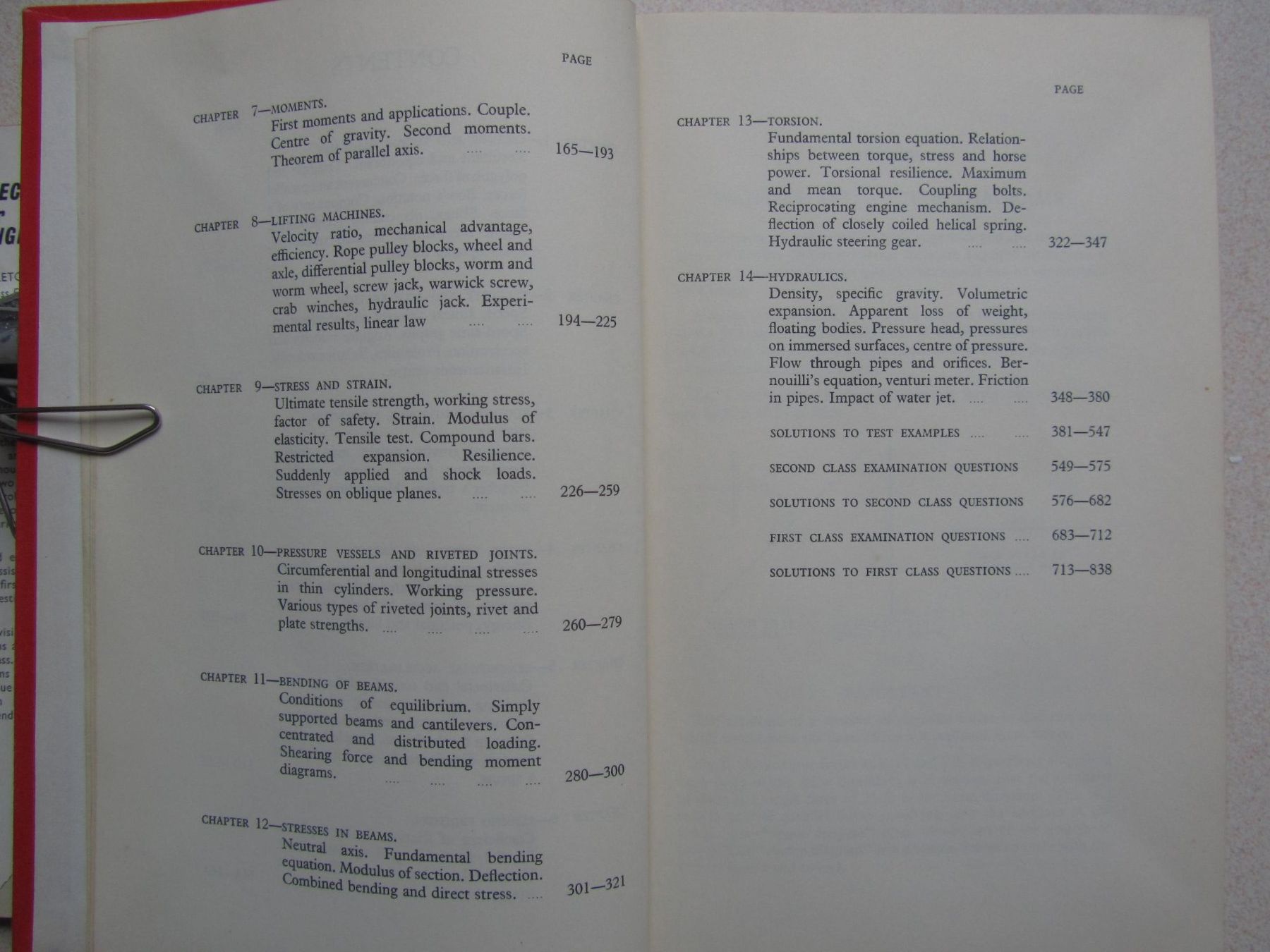 Libri: Applied Mechanics for Marine Engineers 1962 – Usato da Berg TG venduto da Bullauge24StB 4