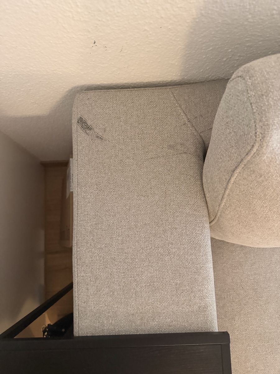 Sofas: Ecksofa hellgrau mit Récamiere gebrauchter Zustand – D'occasion à Zürich par ssereina 1