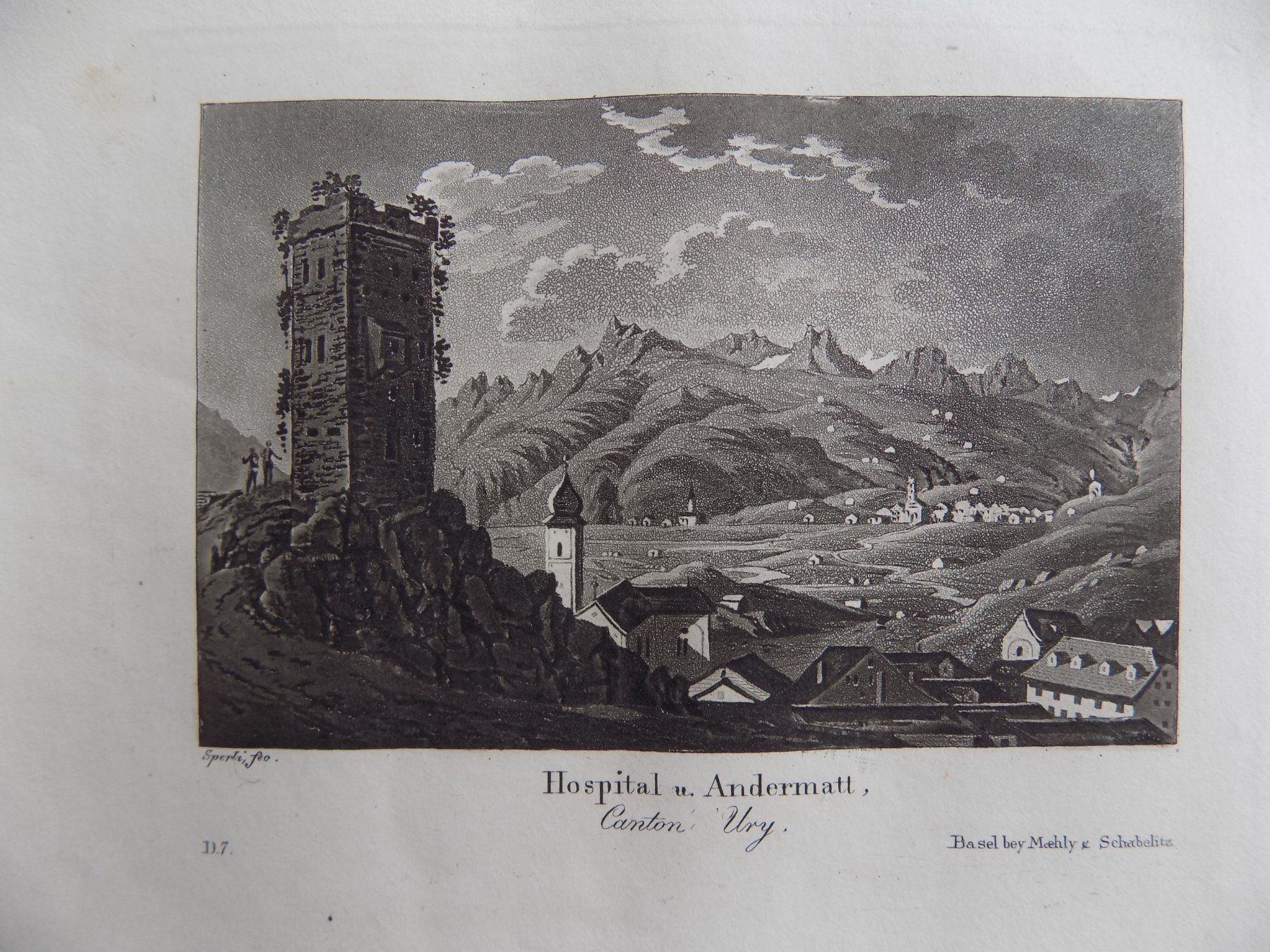 Incisioni: Andermatt Hospental – Usato da Risch venduto da Rischli15 1