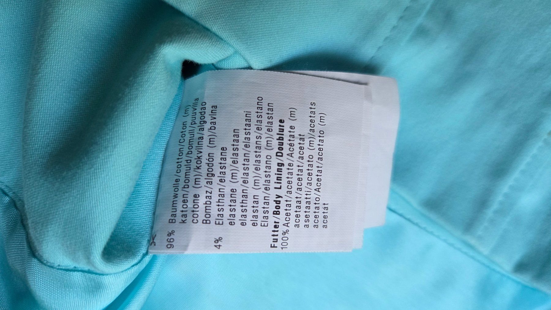 Basler Giacche: Basler Blazer türkis, Gr. 38 – Usato da Fislisbach venduto da Maieriisli25 4