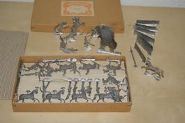 Zinnfiguren Zirkus Flachfiguren Ernst Heinrichsen