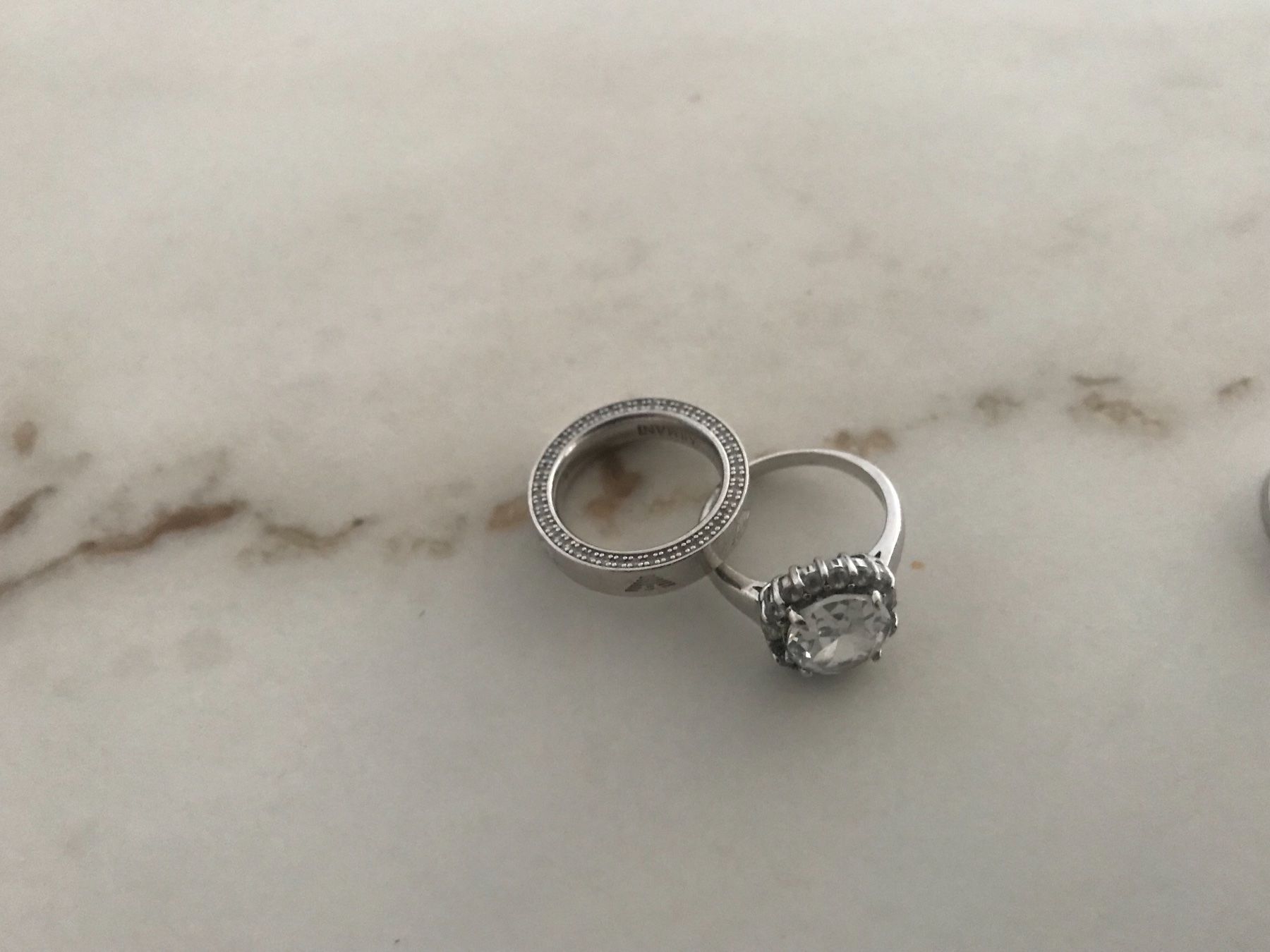 Armani Anelli: 4 Ringe, 2 Armani Ringe/ Silber 925 – Nuovo (secondo la descrizione) da Rothrist venduto da ilodj 6
