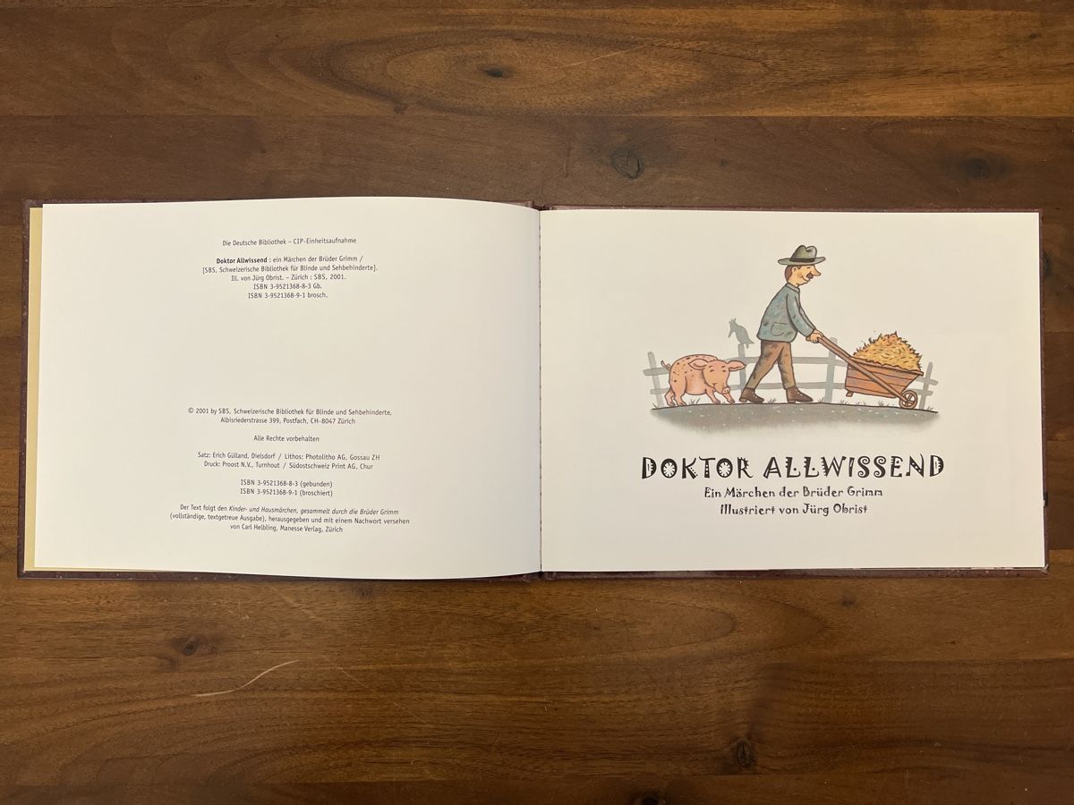 Livres: Doktor Allwissend Märchen der Brüder Grimm – Neuf (Voir description) à Altdorf UR par JanAil 1