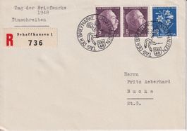 Tag der Briefmarke Schaffhausen 1948
