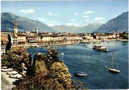 ASCONA Lago Maggiore /Verduta generale ca. 1970 /(TI)