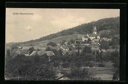 Unter-Stammheim, Teilansicht mit Kirche