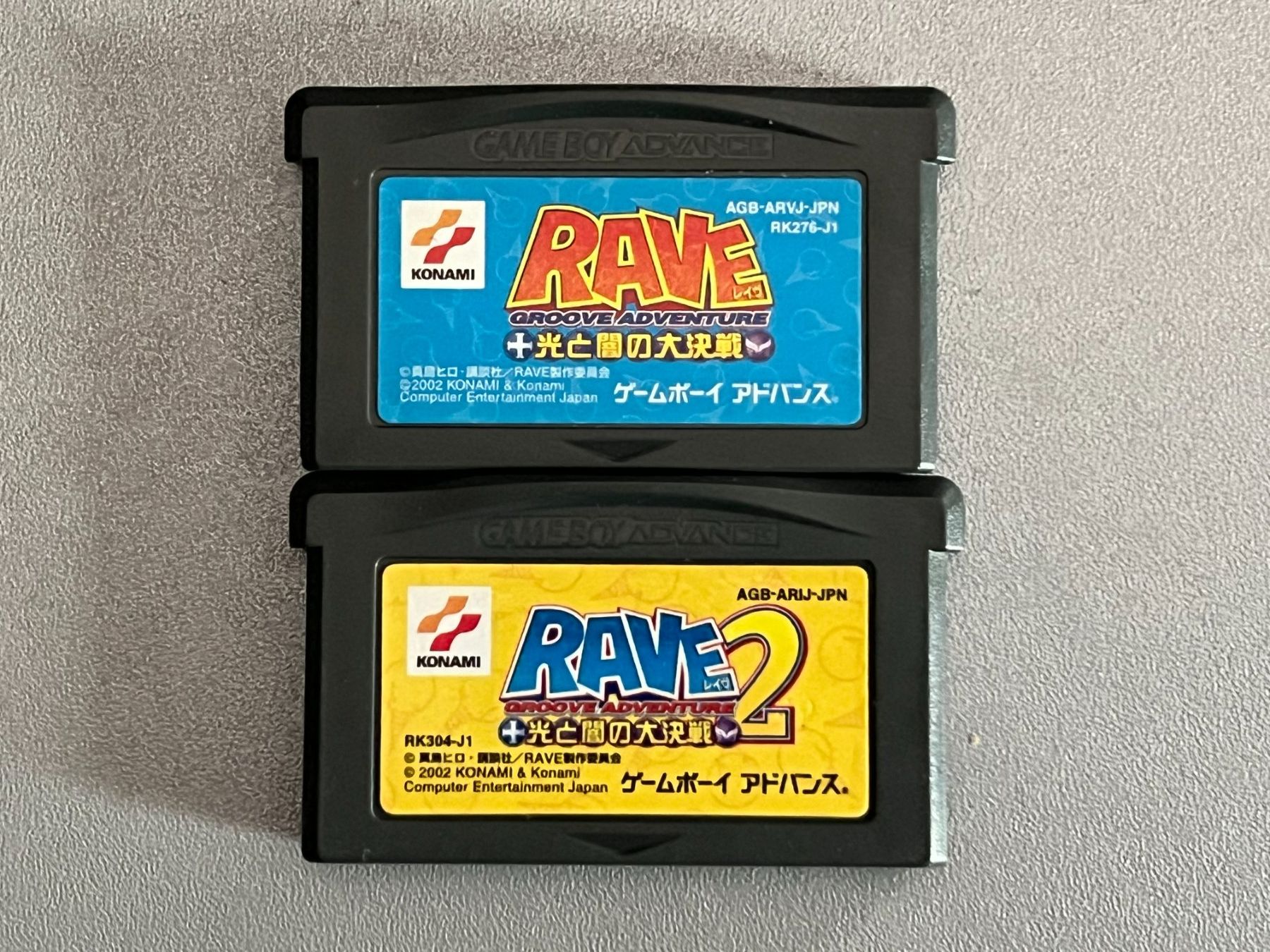 Nintendo Spiele: RAVE 1 & RAVE 2 GameBoy Advance Games – Gebraucht aus Rivera von poweradem05