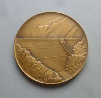 Bronze Medaille ++ Kraftwerk Handeck II Kollaudation 1951