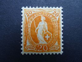 1895 Nr. 66D ungebraucht verschwommener Druck