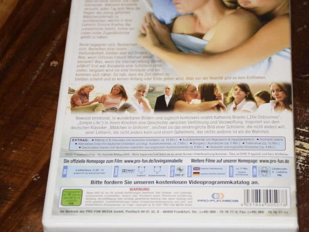 Tutti i DVDs: Lovingannabelle DVD (EN) – Usato da Wetzikon ZH venduto da Wetzicardo25 3