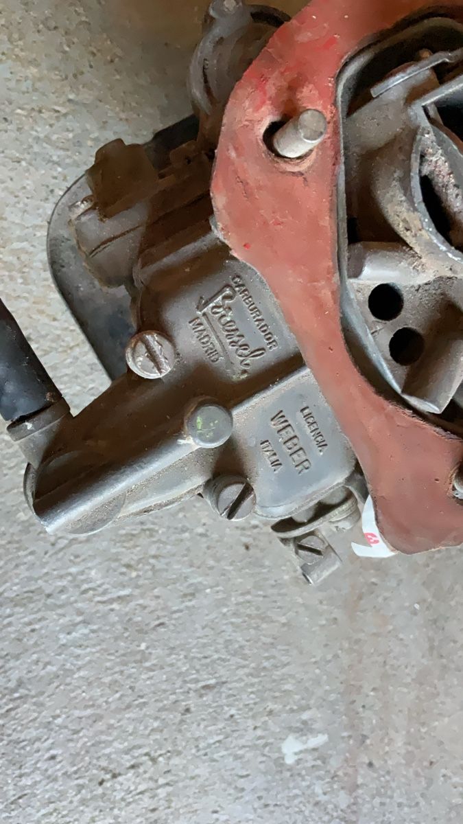 Seat Motoren: SEAT 600D Motor mit WEBER Vergaser und Luftfilter – Defekt aus Winterthur von ValentinLupp 7