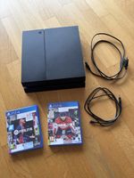 Sony PlayStation 4 und 2 Spiele