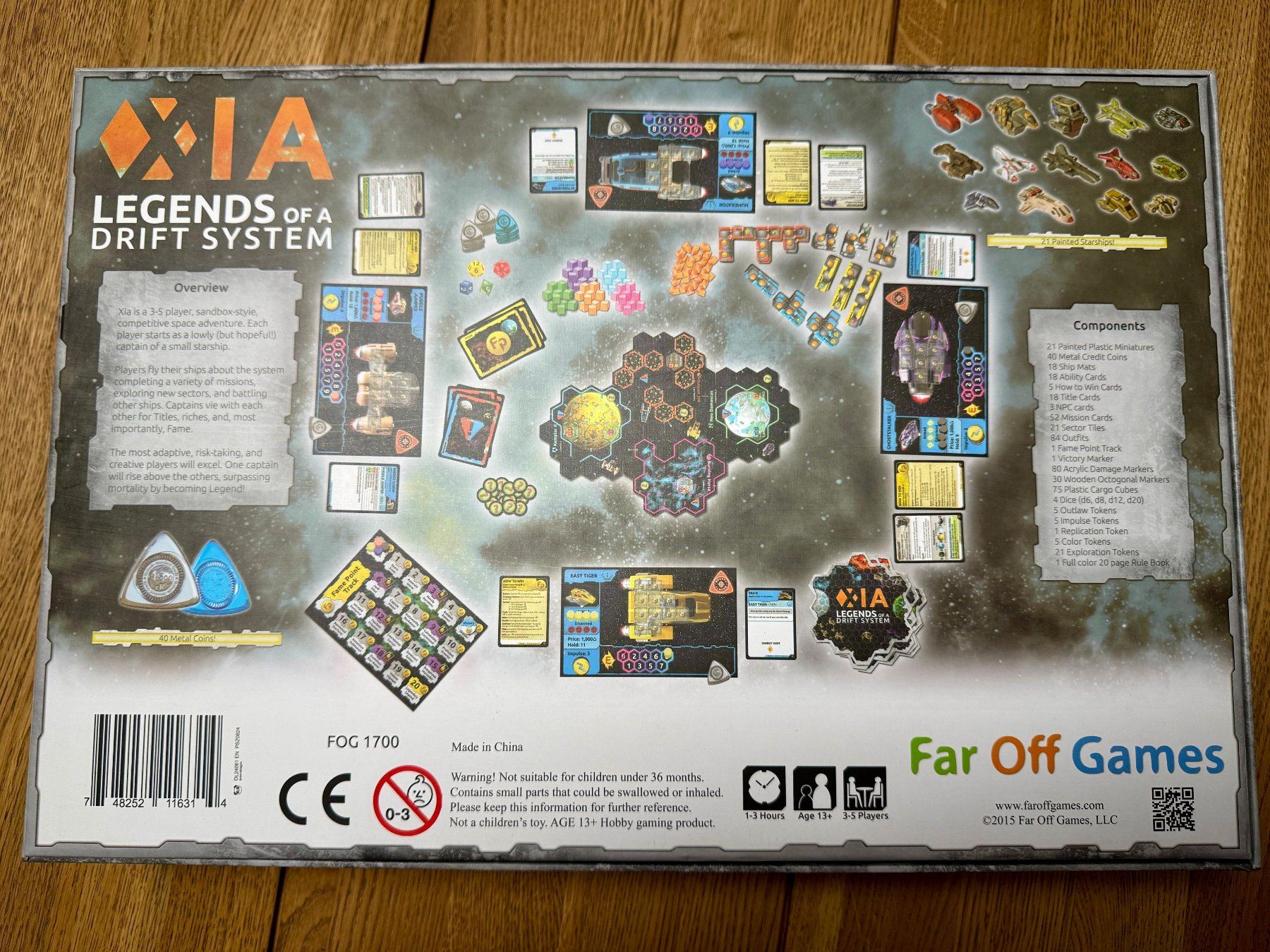 Giochi: Xia: Legends of a Drift System inkl. Erweiterung & Insert – Usato da Villigen venduto da chrishacky 1