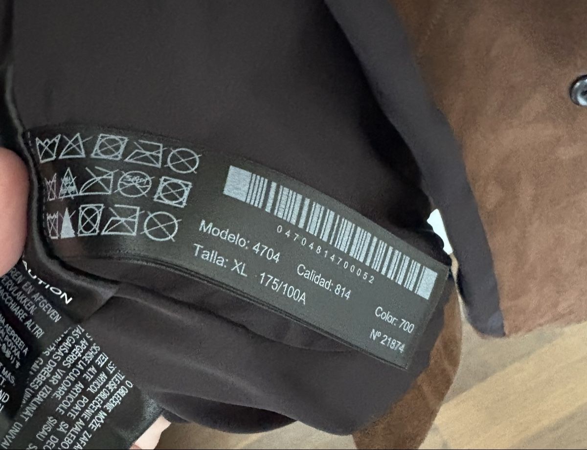 Massimo Dutti Giacche: Massimo Dutti Wildleder Jacke Gr. XL – Usato da Baden venduto da est_92cz 4