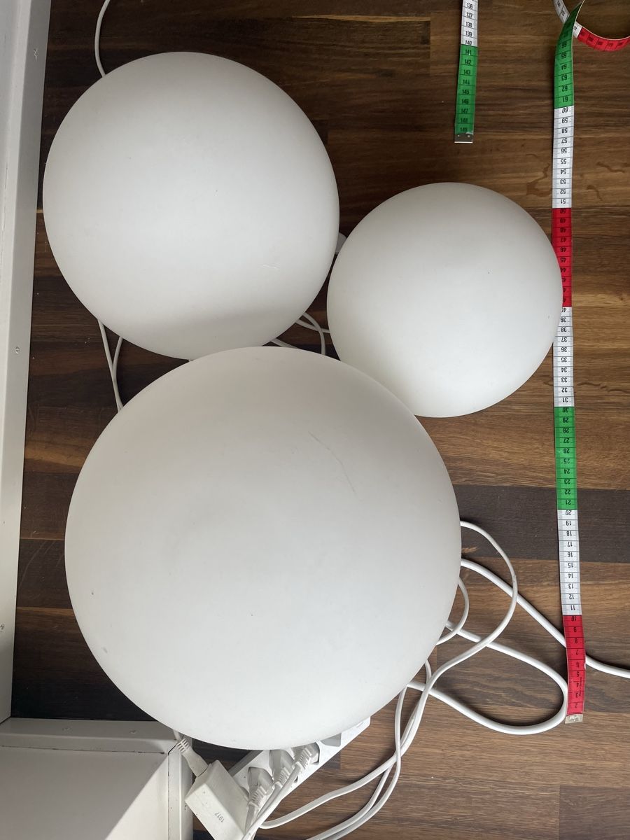 Lampade: 3 Kugellampen – Usato da Müllheim-Dorf venduto da Wilernaescht 2
