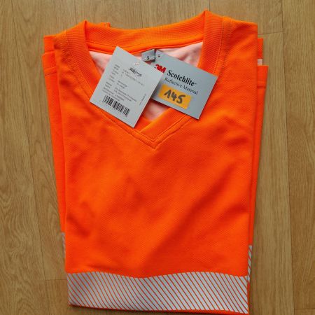 T-Shirt Wikland Reflex NEU, Gr. S, orange, Nr.145