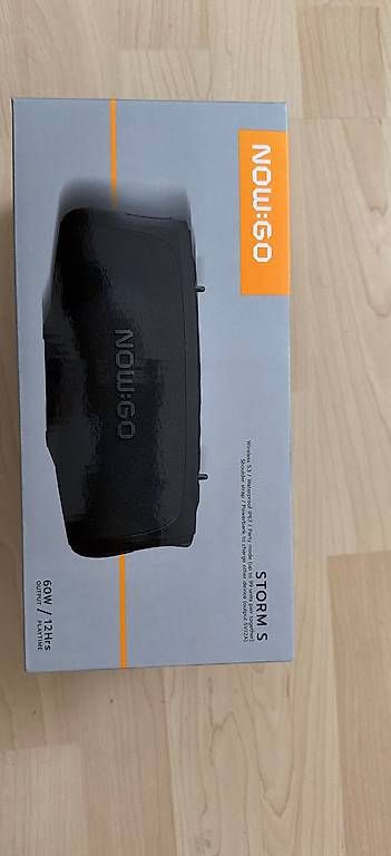 Casse acustiche: NowGo Storm S  Bluetooth Lautsprecher – Nuovo e nell'imballaggio originale da Oberglatt ZH venduto da car_8h6z