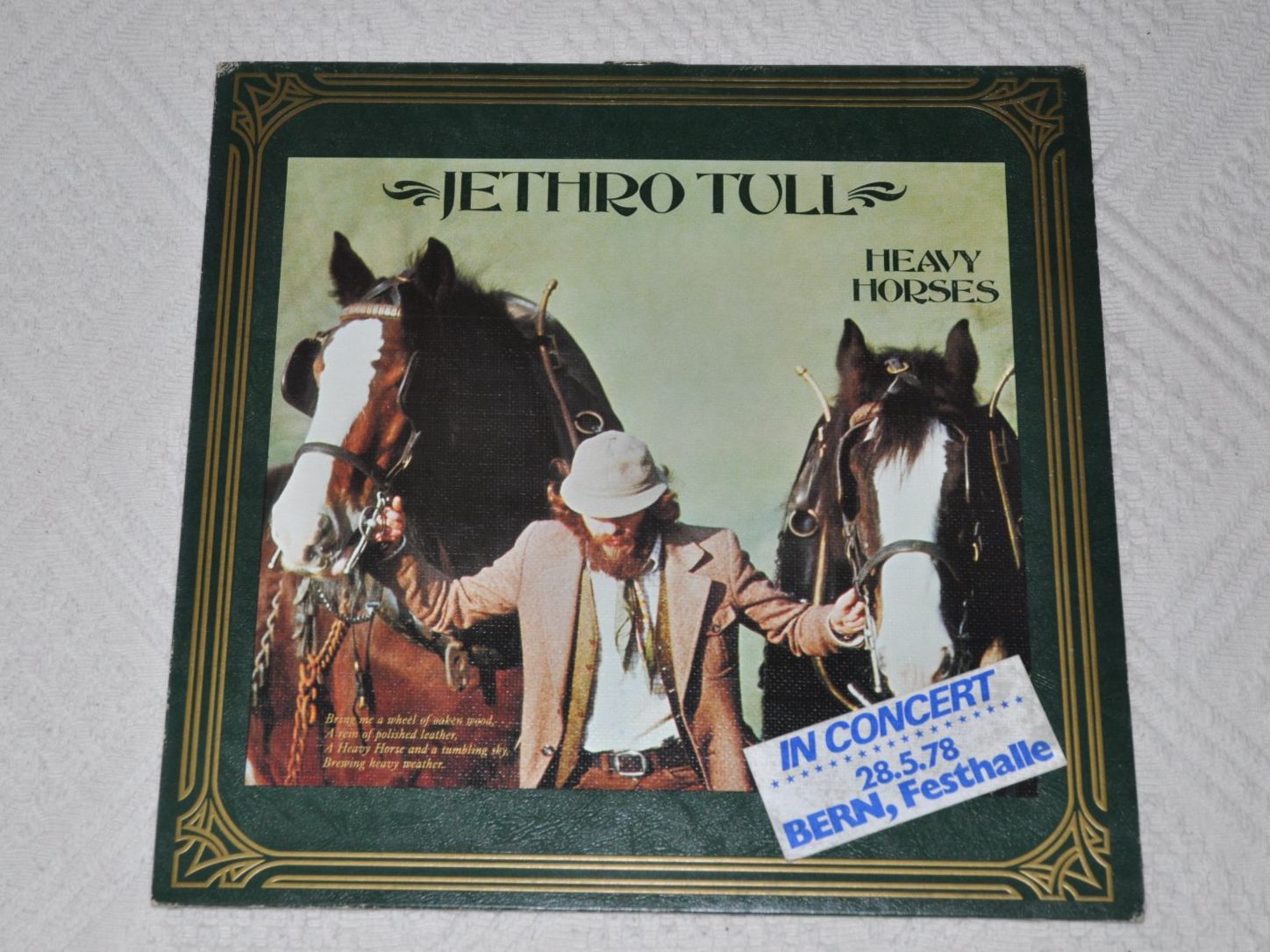 Schallplatten: LP Jethro Tull - Heavy Horses – Gebraucht aus Boll von Theodora15
