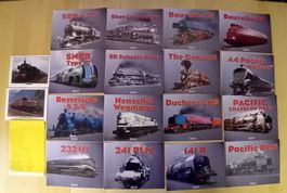 Edition Atlas – 16 Lokomotiven-Sammelkarten mit Originalbox