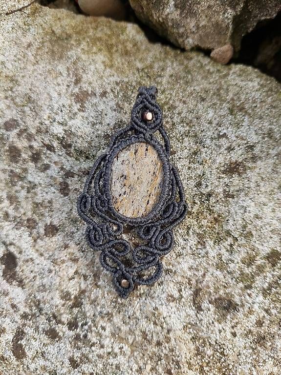 Anhänger: Makramee Schmuck Anhänger (Set) 2 – Gebraucht aus Muttenz von Isi844 4